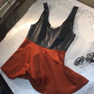 Funky flouncy little mango number.